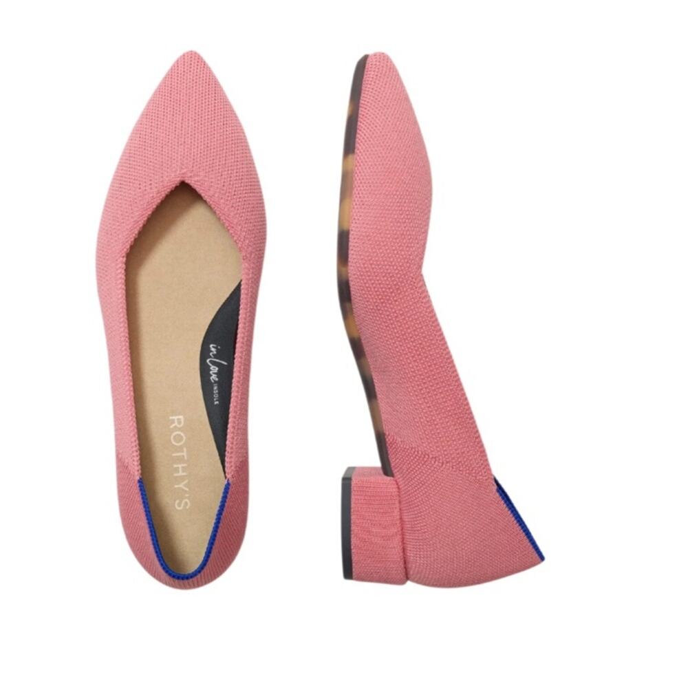 Rothy's The High Point Tulip Flats, Women's size 8 New